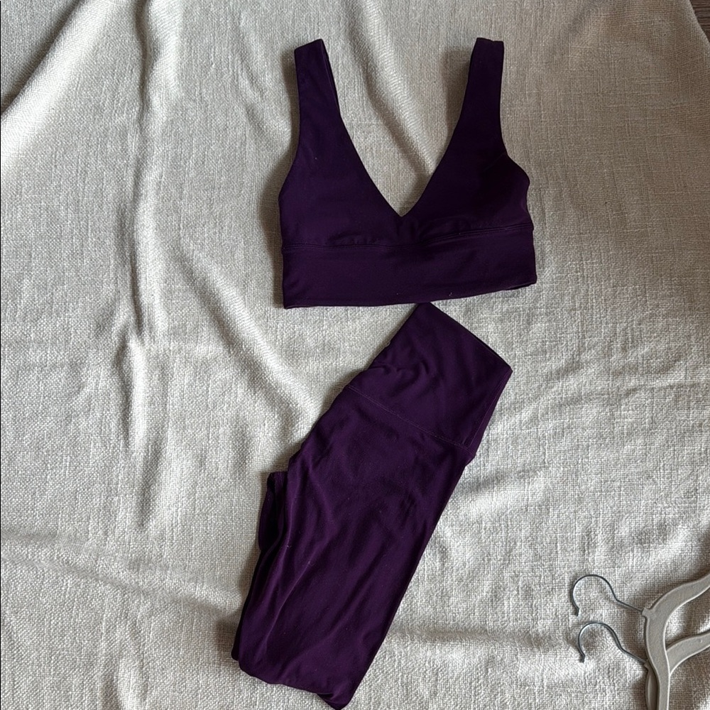 Women's Purple lululemon align set
